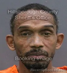 Mugshot of RODERICK D BOLDEN booked in Hillsborough County, Florida on April 9, 2026