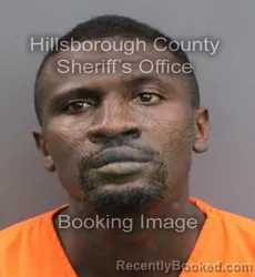 Mugshot of MARIO SCOTT booked in Hillsborough County, Florida on April 9, 2026