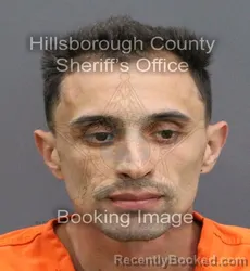 Mugshot of AGUSTIN III JIMENEZ booked in Hillsborough County, Florida on April 9, 2026