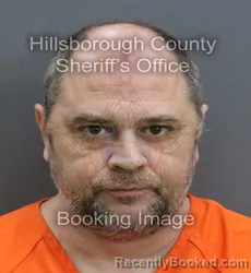 Mugshot of ANDREW SPEERSCHNEIDER booked in Hillsborough County, Florida on April 9, 2026