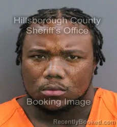 Mugshot of MAURICE CAESAR HEMINGWAY booked in Hillsborough County, Florida on April 9, 2026