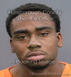 Mugshot of JAHEIM HASSUAN LEWIS booked in Hillsborough County, Florida on April 9, 2026