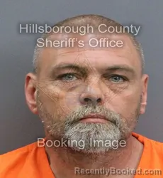 Mugshot of DAVID WAYNE CULBERTSON booked in Hillsborough County, Florida on April 9, 2026