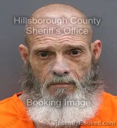 Mugshot of JOEL WAYNE BROWN booked in Hillsborough County, Florida on April 9, 2026