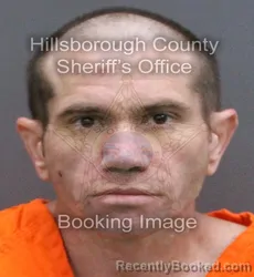 Mugshot of SAMUEL ADAM SHORE booked in Hillsborough County, Florida on April 9, 2026
