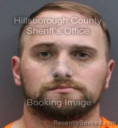 Mugshot of ZACHARY WILLIAM ARNER booked in Hillsborough County, Florida on April 9, 2026