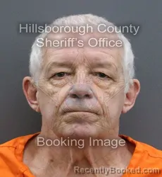 Mugshot of ALBERT FRANCIS CRANDALL booked in Hillsborough County, Florida on April 9, 2026