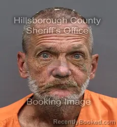 Mugshot of MARK ANTHONY FUQUA booked in Hillsborough County, Florida on April 9, 2026