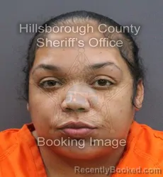 Mugshot of VERONICA JEAN MILBRY booked in Hillsborough County, Florida on April 9, 2026