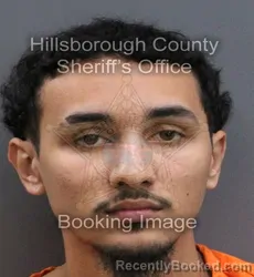 Mugshot of CHRISTIAN MICHAEL DIFFOOT booked in Hillsborough County, Florida on April 9, 2026