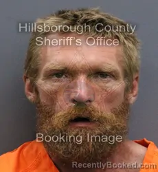 Mugshot of BRADLEY PHILLIP BRUNNER booked in Hillsborough County, Florida on April 9, 2026