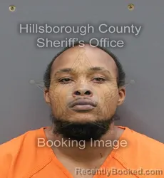 Mugshot of TREIAN ELIJAH COOK booked in Hillsborough County, Florida on April 9, 2026