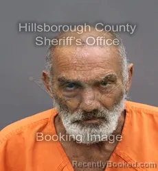 Mugshot of JOHN CAPALDO booked in Hillsborough County, Florida on April 9, 2026