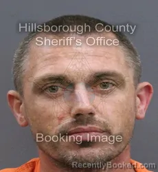 Mugshot of JOSHUA BLAKE POLSTON booked in Hillsborough County, Florida on April 10, 2026