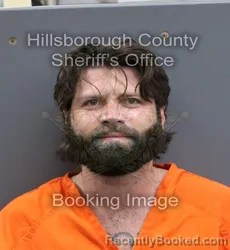 Mugshot of JARROD MOSS BAREFOOT booked in Hillsborough County, Florida on April 10, 2026