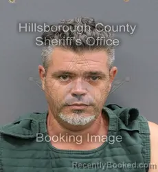 Mugshot of JESUS JR GARCIA booked in Hillsborough County, Florida on April 10, 2026