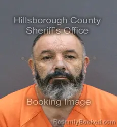 Mugshot of ANTONIO RICO ORTIZ booked in Hillsborough County, Florida on April 10, 2026