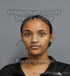 Mugshot of KYLAH BREON FEARRINGTON booked in Hillsborough County, Florida on April 10, 2026