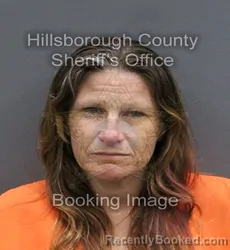 Mugshot of MALORI BROOKE BRINSON booked in Hillsborough County, Florida on April 10, 2026