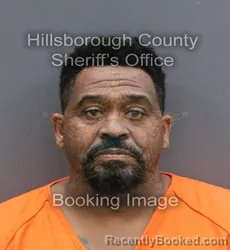 Mugshot of EDWARD DWAYNE WASHINGTON booked in Hillsborough County, Florida on April 10, 2026