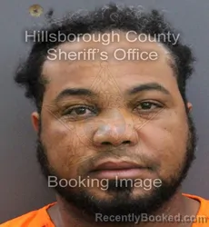 Mugshot of FRANCKLIN BONILLA SALOME booked in Hillsborough County, Florida on April 10, 2026