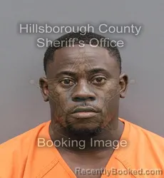 Mugshot of OSWAYNE KEMAR GEORGE AIKMAN booked in Hillsborough County, Florida on April 10, 2026