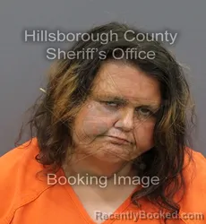 Mugshot of ANGELA LYNN CASTELLI booked in Hillsborough County, Florida on April 10, 2026