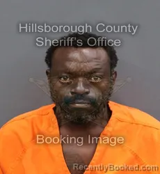 Mugshot of HORACE M BELLAMY booked in Hillsborough County, Florida on April 10, 2026