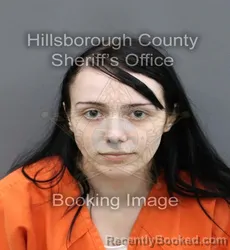 Mugshot of VANESSA AGUILAR booked in Hillsborough County, Florida on April 10, 2026