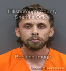 Mugshot of COREY VAUGHN MARTIN booked in Hillsborough County, Florida on April 10, 2026