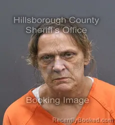 Mugshot of MARCIA LEE MARTIN booked in Hillsborough County, Florida on April 10, 2026