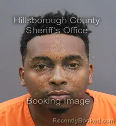 Mugshot of DEONTAY DARAIL VOSS booked in Hillsborough County, Florida on April 11, 2026