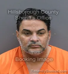 Mugshot of GABRIEL QUILES booked in Hillsborough County, Florida on April 11, 2026