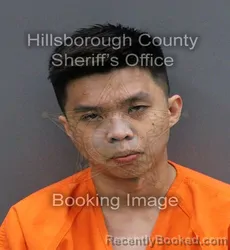 Mugshot of KAH YUNG LAU booked in Hillsborough County, Florida on April 11, 2026