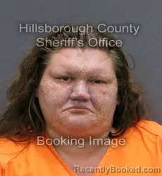 Mugshot of KATHERYNE MARY STACK booked in Hillsborough County, Florida on April 11, 2026