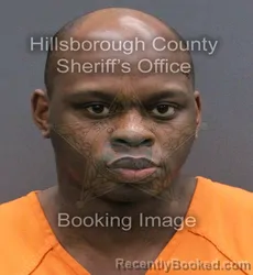 Mugshot of QUEVON DARIUS BUTLER booked in Hillsborough County, Florida on April 11, 2026
