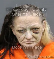 Mugshot of JENNIFER LYN BURROUGHS booked in Hillsborough County, Florida on April 26, 2026