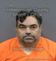 Mugshot of JEREMIAS CRESPO-SALVA booked in Hillsborough County, Florida on April 26, 2026