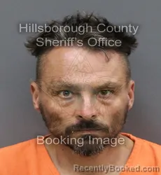 Mugshot of RANDELL DEAN DITTO booked in Hillsborough County, Florida on April 26, 2026