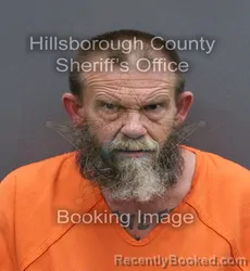 Mugshot of LARRY GARLAND LEDFORD booked in Hillsborough County, Florida on May 5, 2026