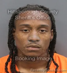 Mugshot of BRENDEN JOSEPH ASHANTI PORTER booked in Hillsborough County, Florida on May 5, 2026