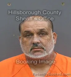 Mugshot of CHRISTOPHER DAVID RAMOS booked in Hillsborough County, Florida on May 5, 2026