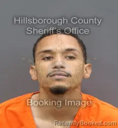 Mugshot of ISIAH ELIAS MARTINEZ GARCIA booked in Hillsborough County, Florida on May 5, 2026