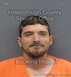 Mugshot of ANTHONY WAYNE MILLER booked in Hillsborough County, Florida on May 5, 2026