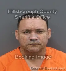 Mugshot of DAMIAN GONZALEZ PARDO VENTA booked in Hillsborough County, Florida on May 5, 2026
