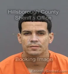 Mugshot of LUIS D GRASSET-CENTENTO booked in Hillsborough County, Florida on May 5, 2026