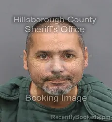 Mugshot of VICTOR M ARCE booked in Hillsborough County, Florida on May 5, 2026