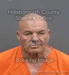 Mugshot of JAMES PATRICK BLACK booked in Hillsborough County, Florida on May 5, 2026