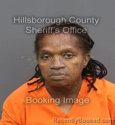 Mugshot of DIONNE SUTTON booked in Hillsborough County, Florida on May 5, 2026