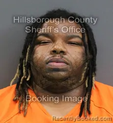 Mugshot of RYAN JAMAL STOCKER booked in Hillsborough County, Florida on May 6, 2026